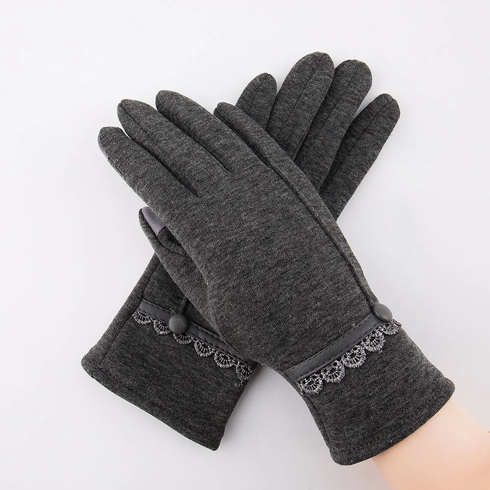 Autumn/Winter Gloves For Women Touch Screen Enable