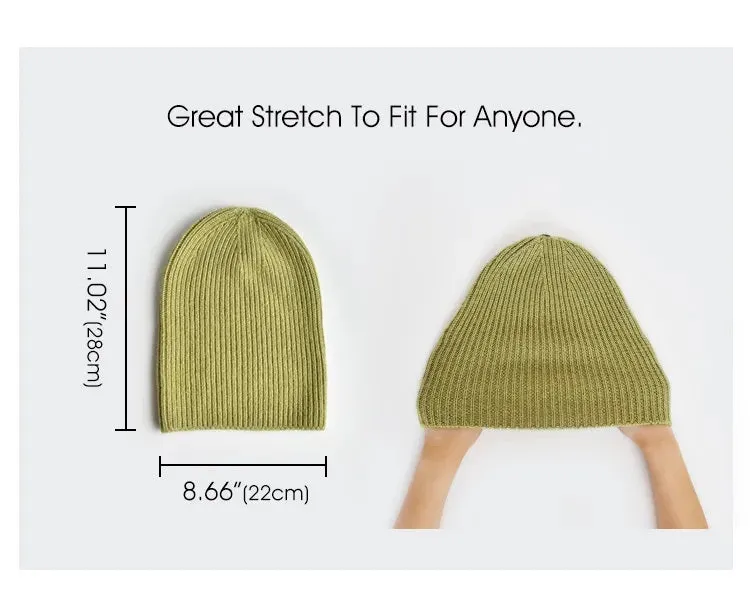 CashWool Fold-over Beanie & matching scarf