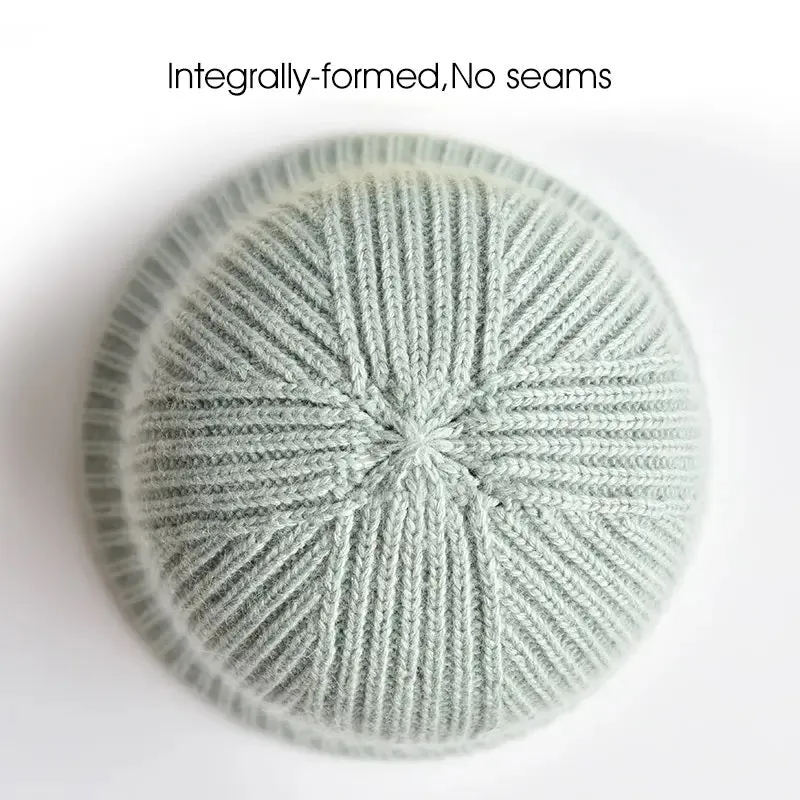 CashWool Fold-over Beanie & matching scarf