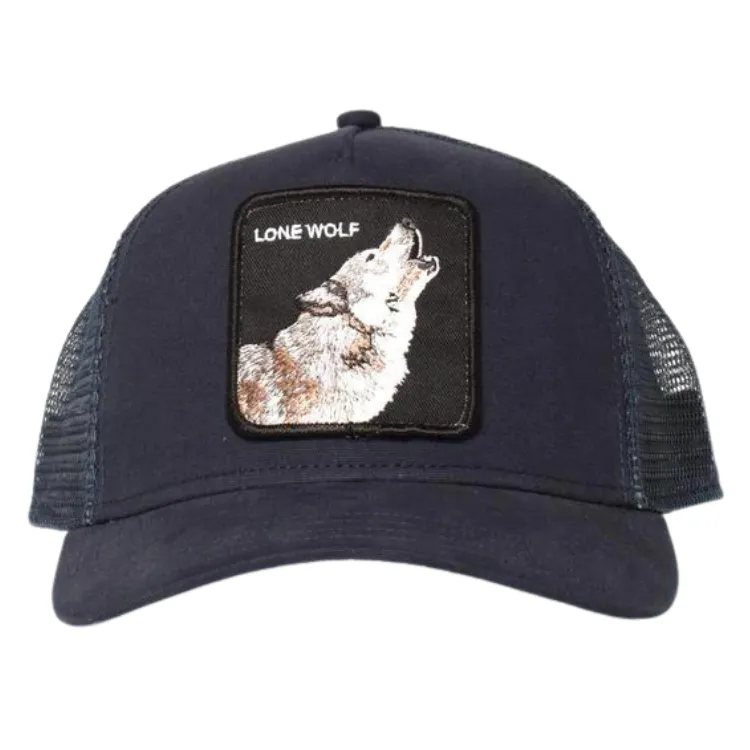 Goorin Brothers Lone Wolf Trucker Cap - Navy