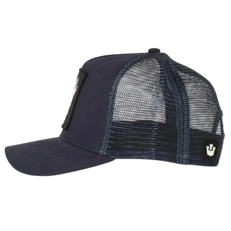 Goorin Brothers Lone Wolf Trucker Cap - Navy