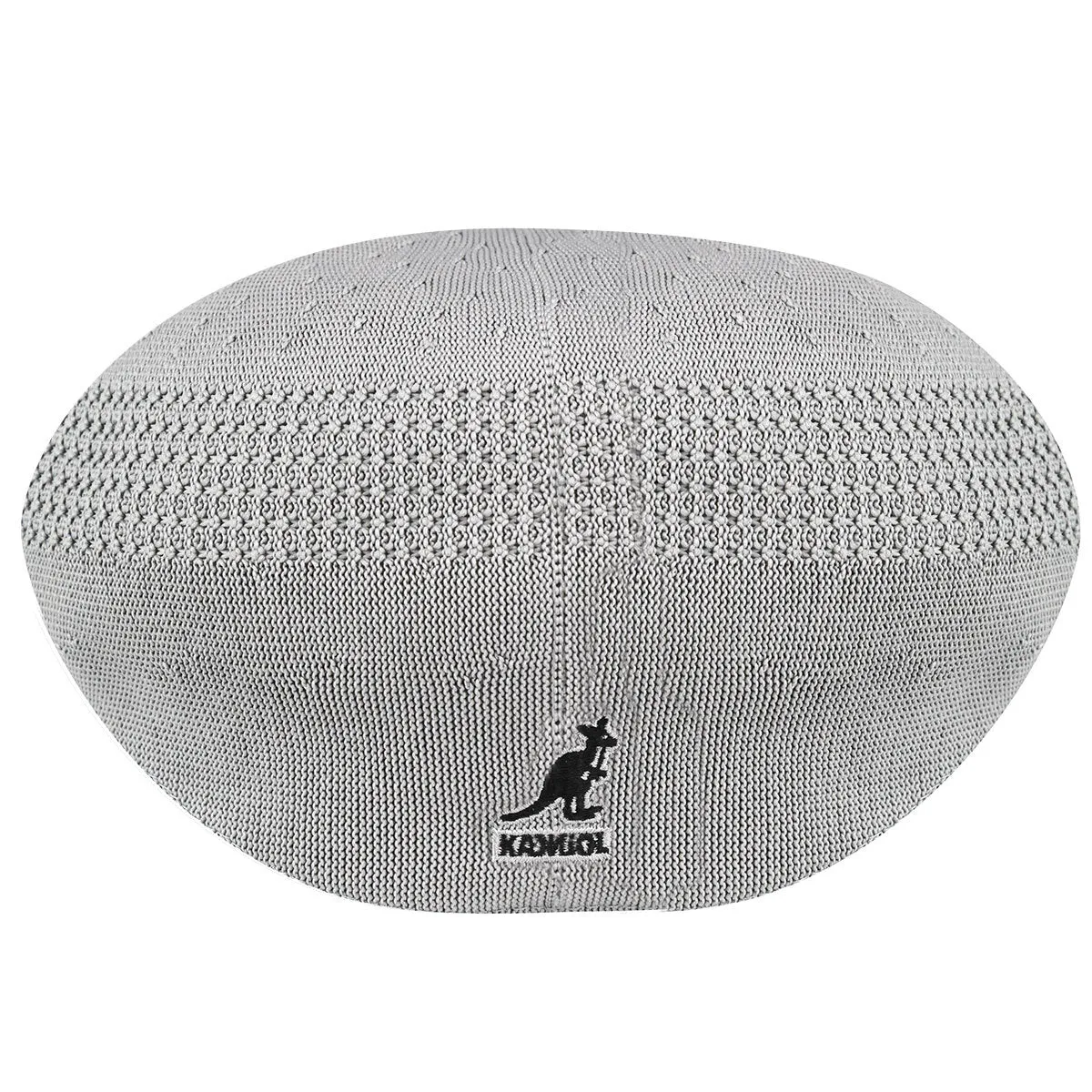 Kangol Tropic 504 Ventair Ivy Cap Summer Flat Driving Hat - Grey
