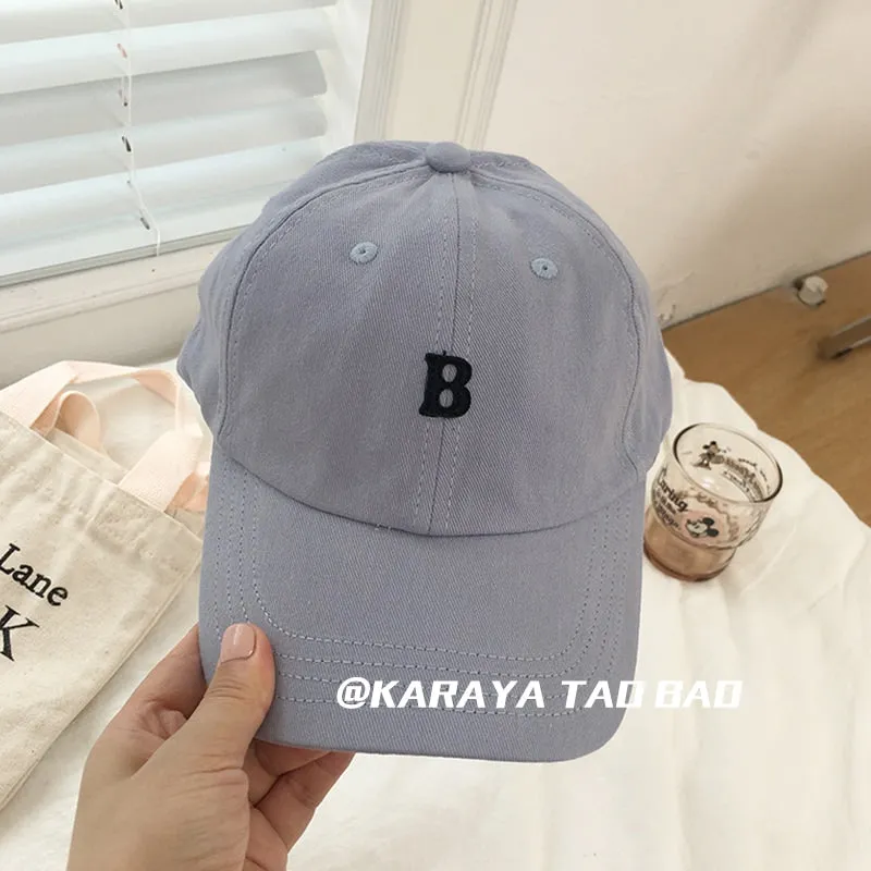 Korea Fashion Beige All-match Baseball Cap