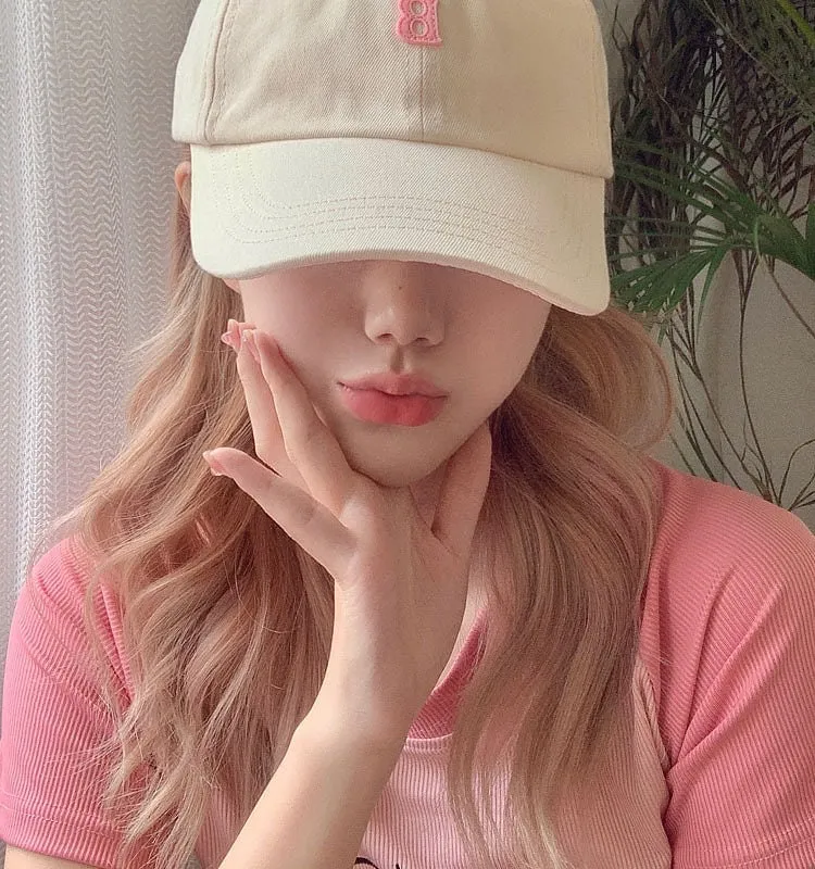Korea Fashion Beige All-match Baseball Cap