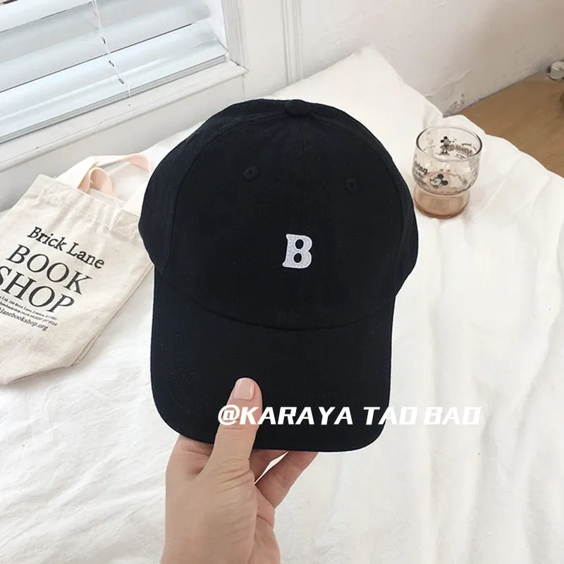 Korea Fashion Beige All-match Baseball Cap