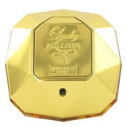 Lady Million Absolutely Gold Eau De Parfum Spray (Tester) By Paco Rabanne