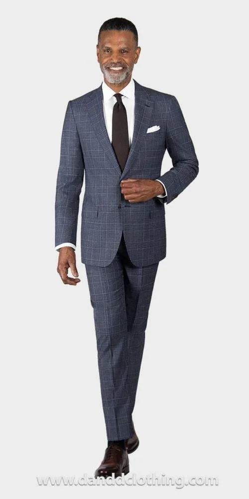 Shale Blue Glen Suit