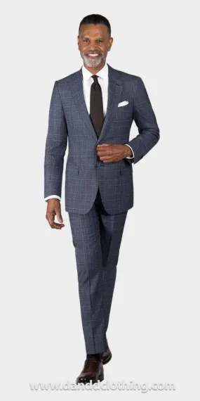 Shale Blue Glen Suit