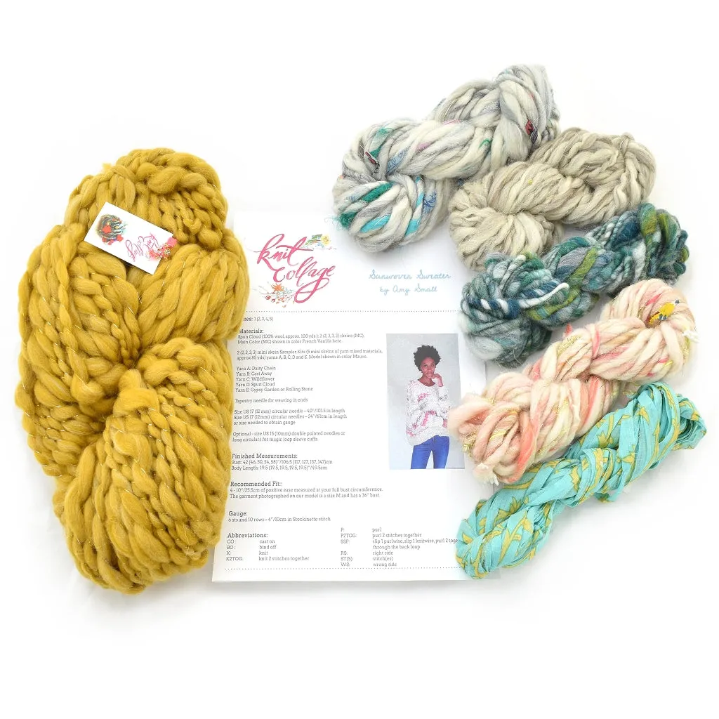 Sunwoven Sweater Kit by Knit Collage