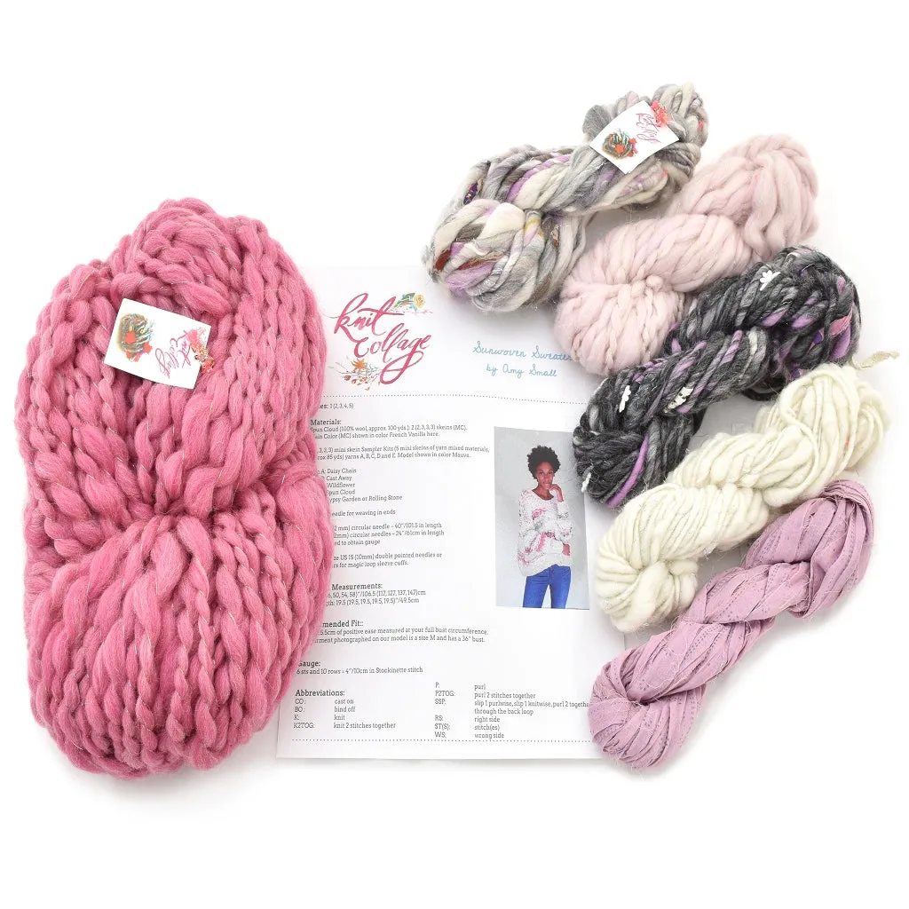 Sunwoven Sweater Kit by Knit Collage