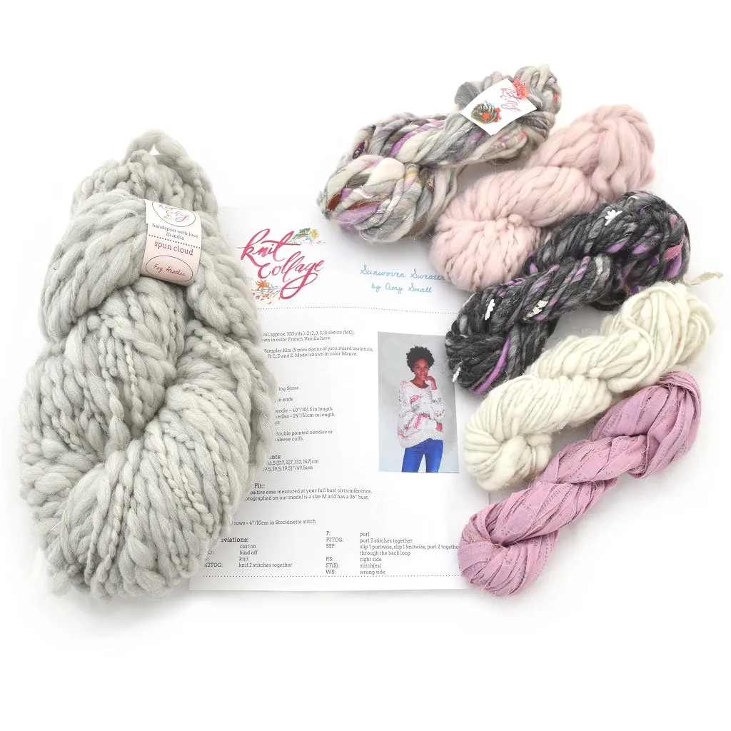 Sunwoven Sweater Kit by Knit Collage