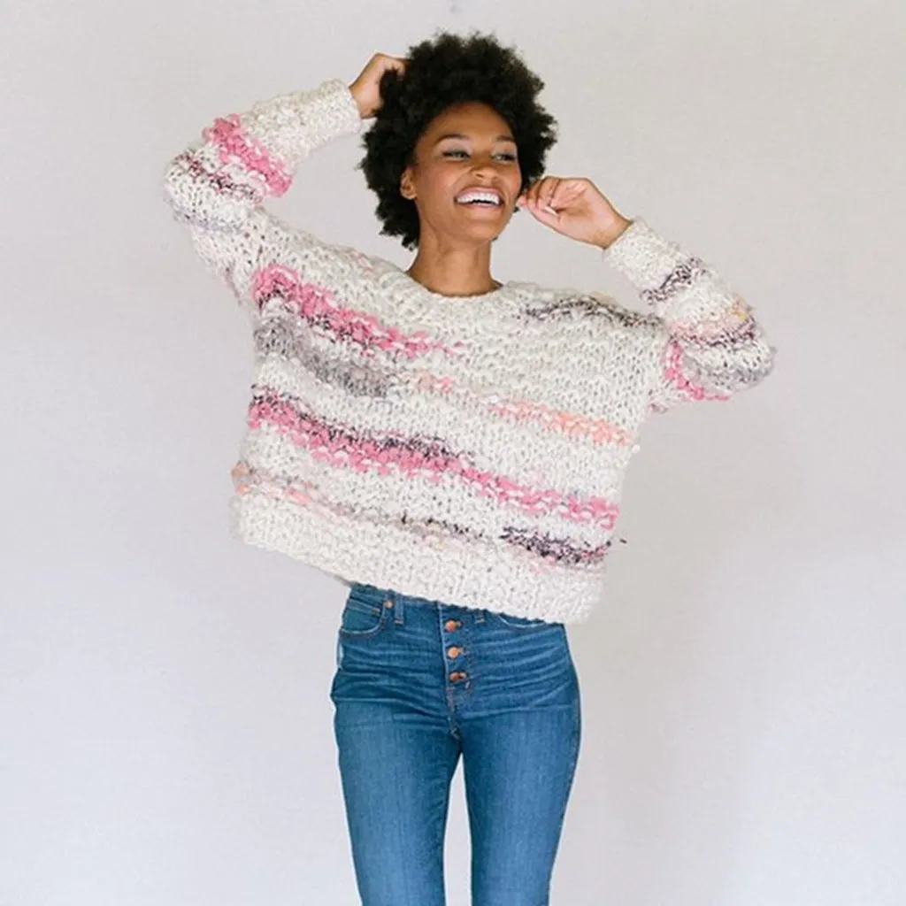 Sunwoven Sweater Kit by Knit Collage