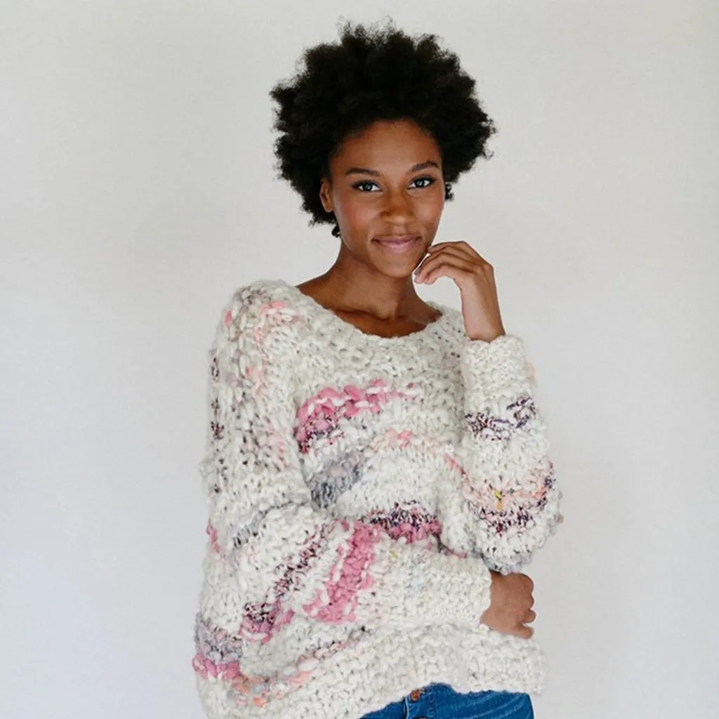 Sunwoven Sweater Kit by Knit Collage