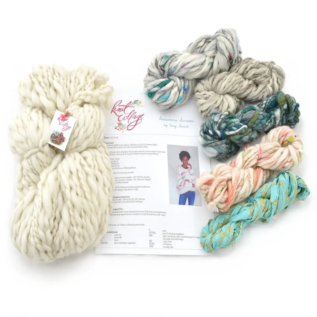 Sunwoven Sweater Kit by Knit Collage