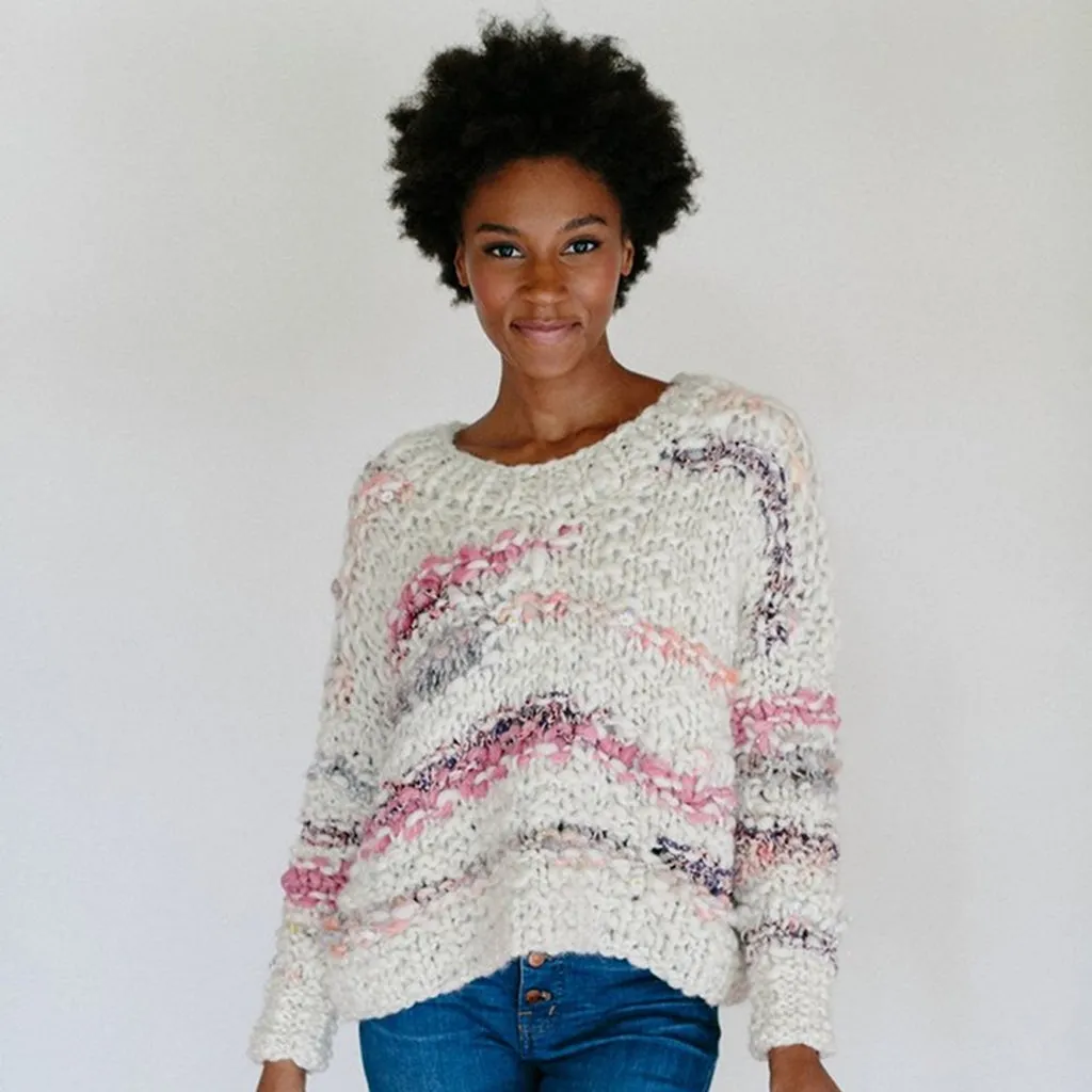 Sunwoven Sweater Kit by Knit Collage