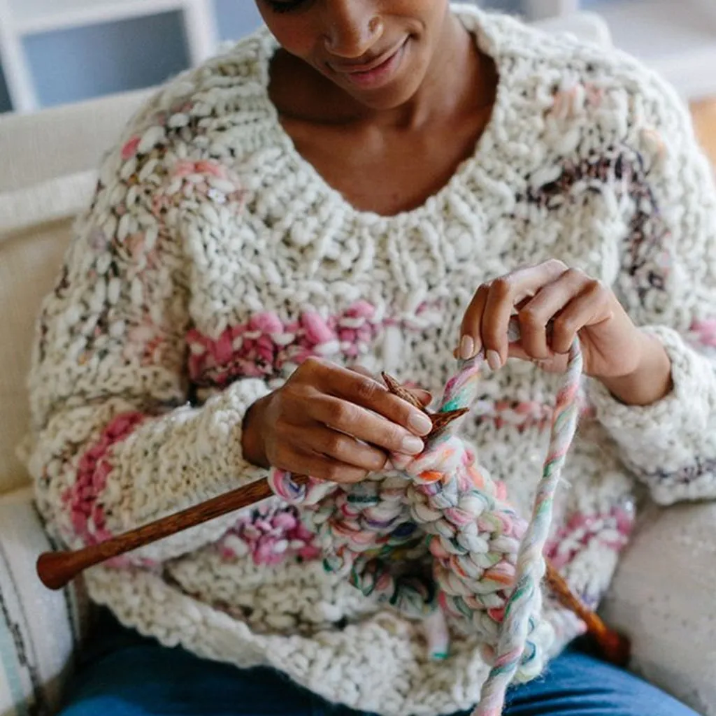 Sunwoven Sweater Kit by Knit Collage