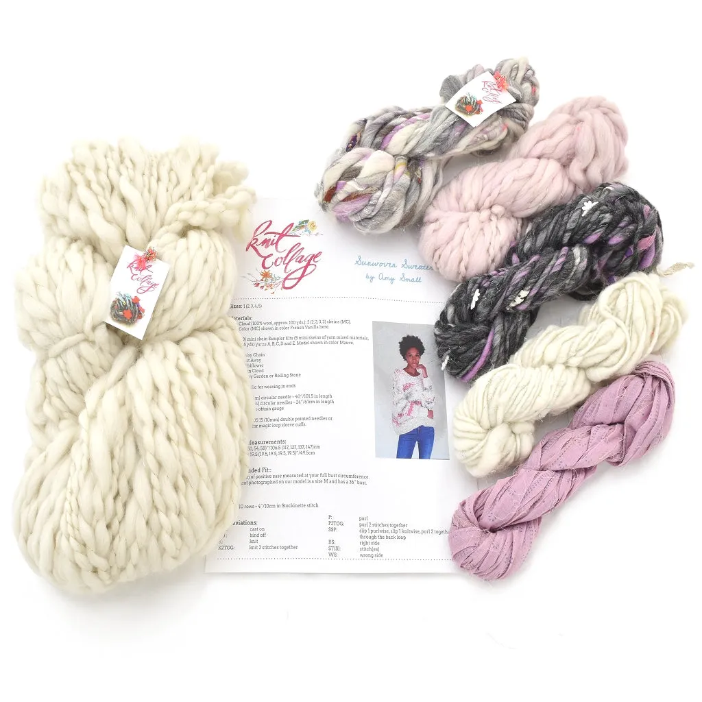 Sunwoven Sweater Kit by Knit Collage