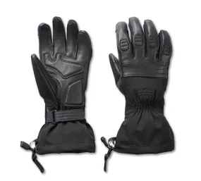 Women's Optimal Mixed Media Gauntlet Gloves